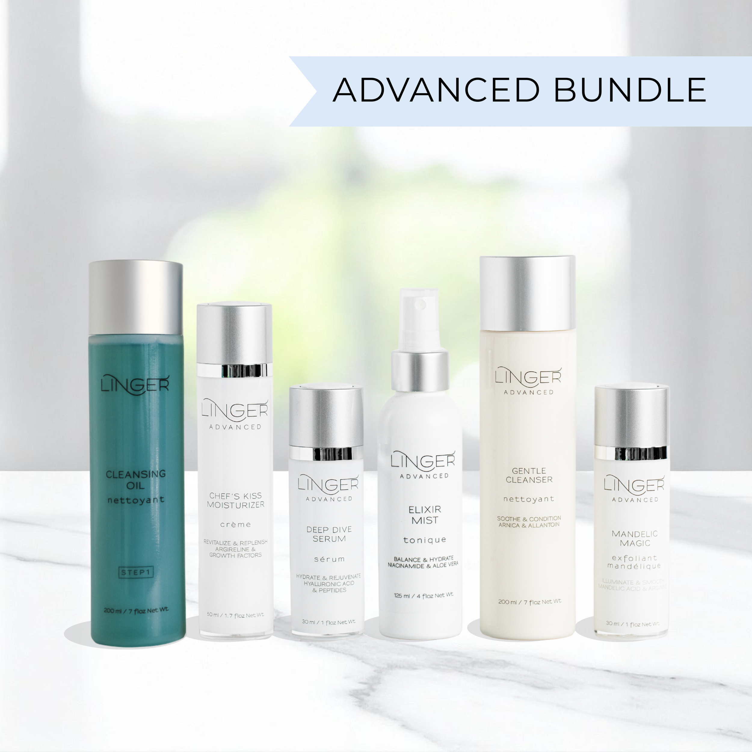 Linger Advanced — products — Diana Patten & Linger Skincare